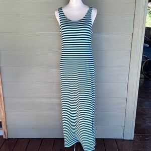 Sail To Sable Striped Maxi Dress